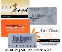 Carduri PVC print policromie fata/verso, cu embossing, tipping etc - Producem la comanda carduri - Marketing