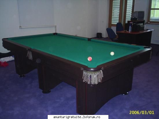 Mese de Biliard & Snooker - West Tech Global - Producatorul nr. 1 de mese de - Diverse
