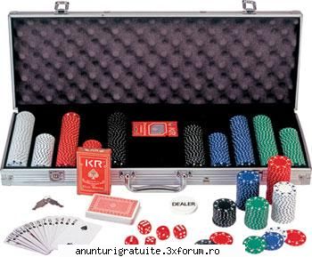 Mese si Accesorii de Biliard - CHIP - uri pentru mesele de Poker : Geanta de - Comert