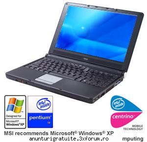 Vand Laptop Centrino Business - Vand Laptop Centrino 1,73Gb, memorie 1024Mb, Hdd - Computere