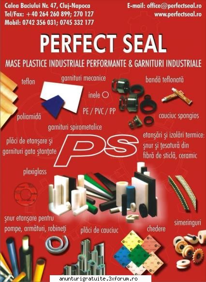 vand orice fel de mansete � nbr, inele o, v, d, x, u � nbr;
vand nbr si etansari perfect seal srl,